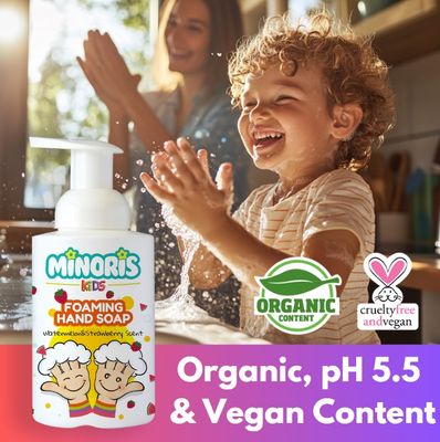 Minoris Kids Organic Foaming Hand Soap 300ml