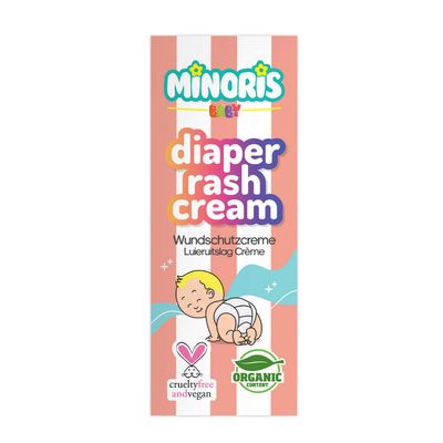 Minoris Baby Organic  Diaper Cream 55gr