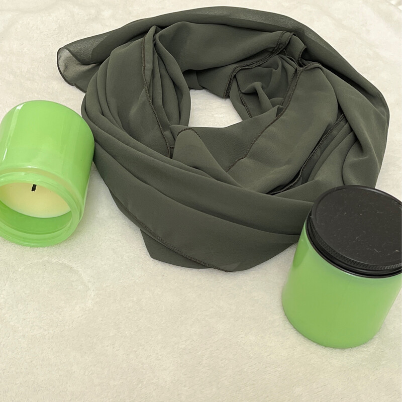 Olive Chiffon