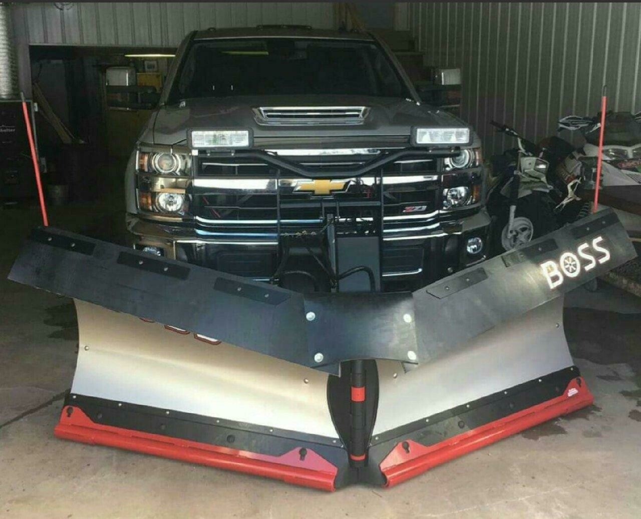 Groundz Keeper for Boss Snow Plows BS76GK 7’6” Straight Blade