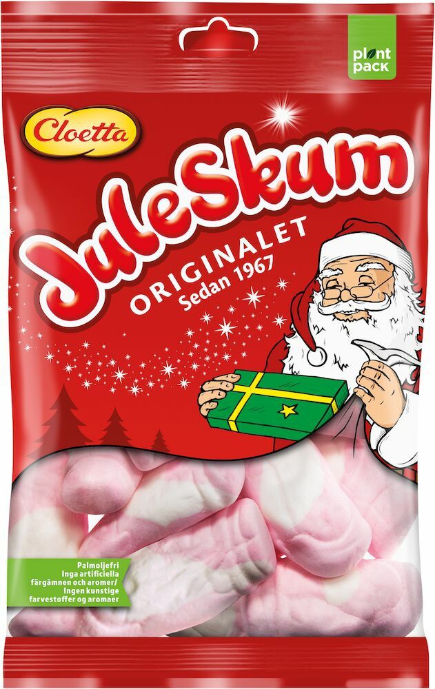 Skumtomtar,  100 g , Cloetta