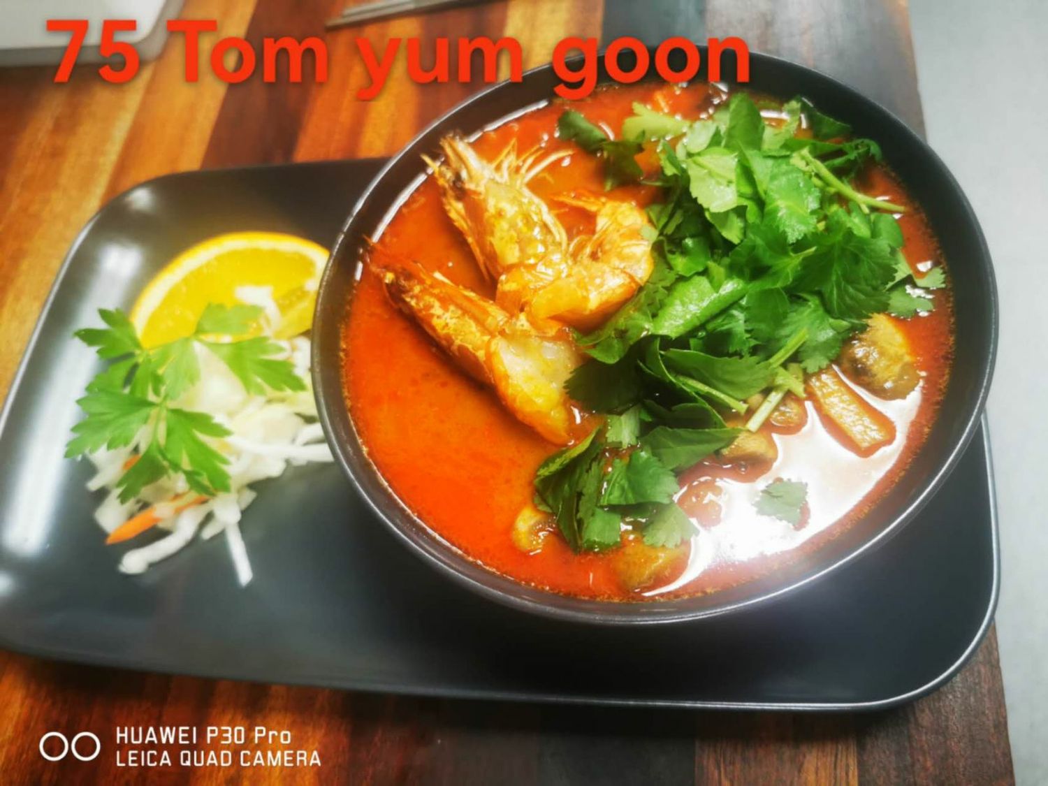 75. Tom Yum Gong (räksoppa) 🌶🌶🌶