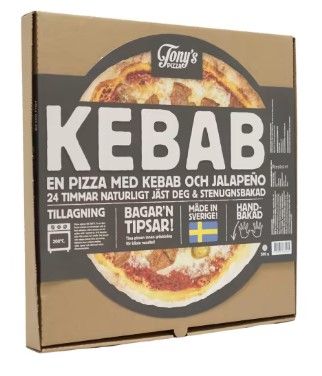 Kebab-Pizza,  Tony´s Pizza, 500 g