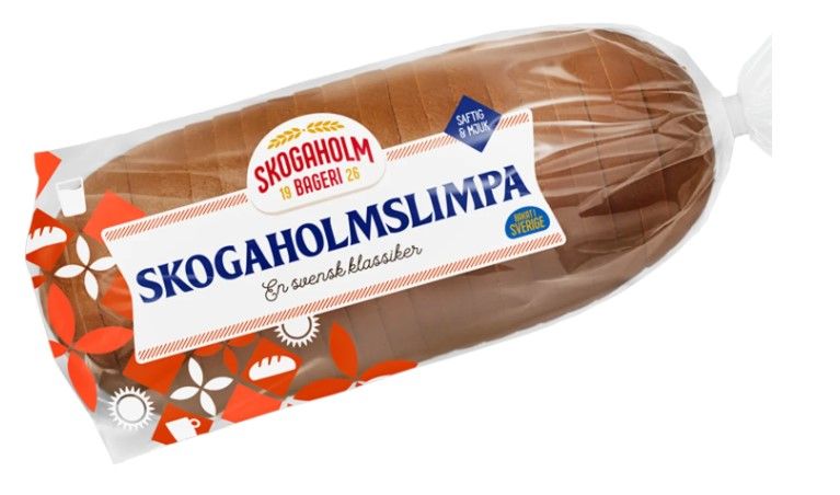 Skogaholmslimpa, Skivad, 775 g Skogaholms