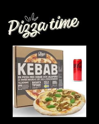 PIZZA + LÄSK!