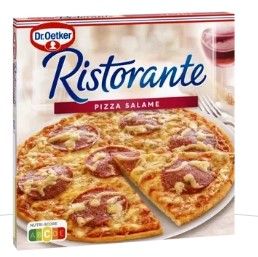 Pizza Salame, Ristorante, Dr Oetker, Fryst, 320 g  + Läsk