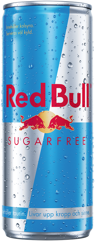 RED BULL, Sugarfree,  25 cl (inkl. pant)