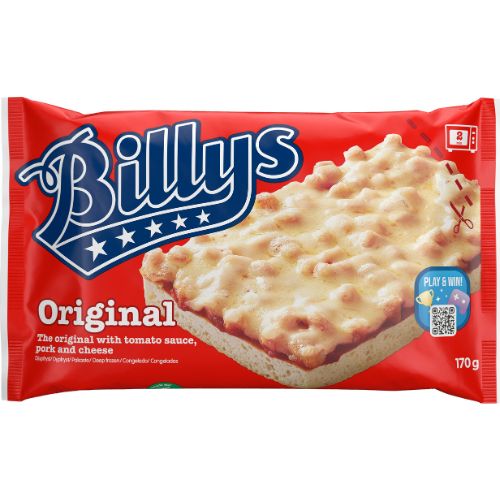 2 st för 39 kr,  Billy´s Panpizza, 2 x 170 g