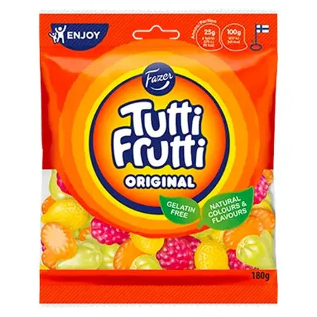 Tutti Frutti, 180 g Fazer