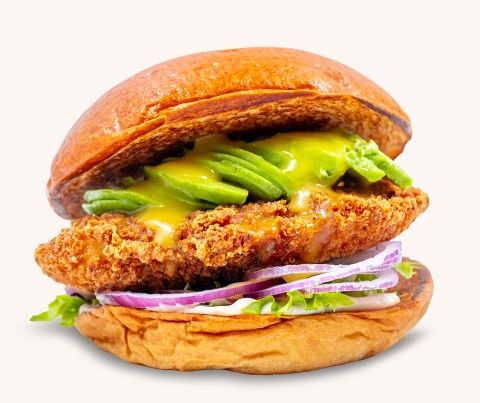 CRISPY CHICKEN LEMON AVOKADO