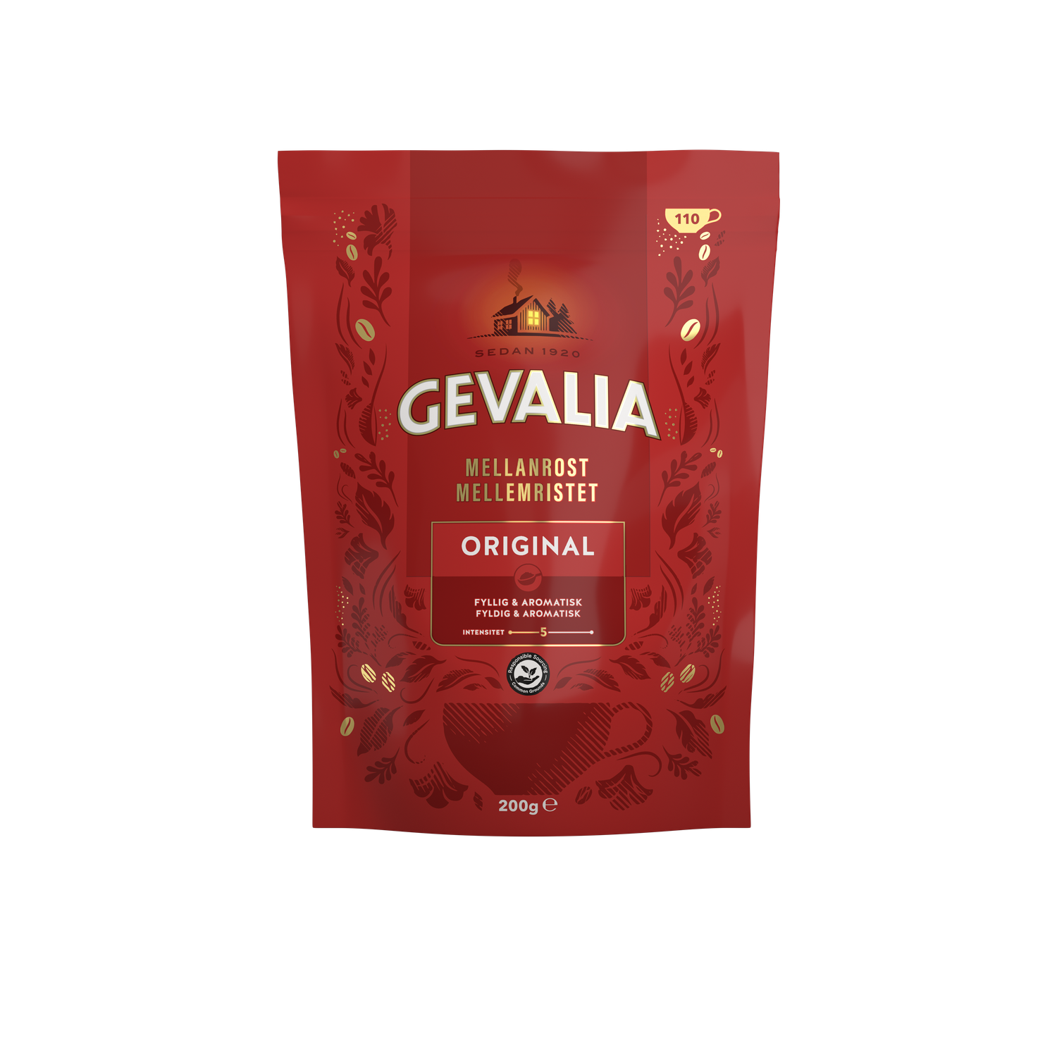 Gevalia Snabbkaffe Original Mellanrost  200 g