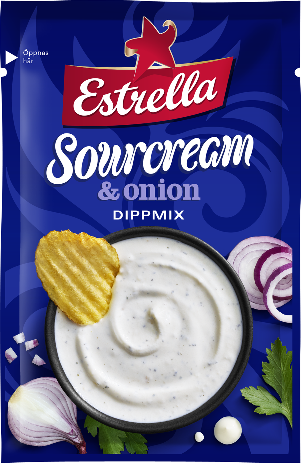 Dippmix Sour cream &amp; Onion, Estrella, 24g