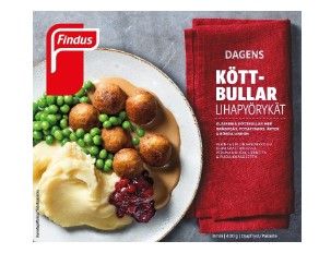 KÖTTBULLAR MED MOS, 400g, Fryst, Findus