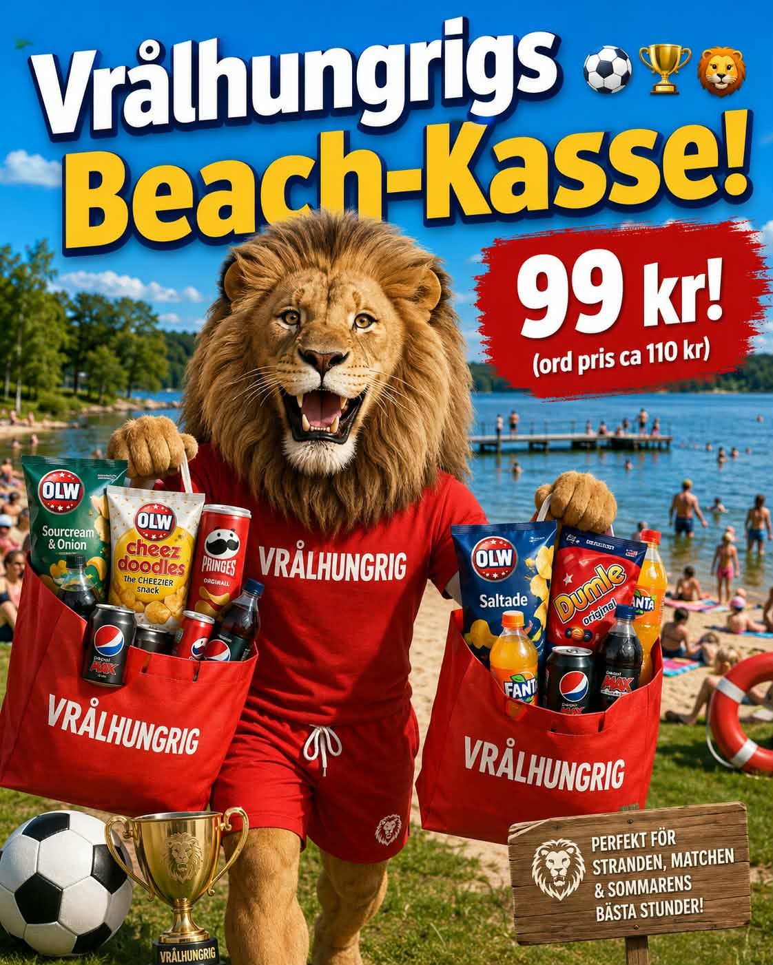 FREDAGSMYS-KASSE! Chips, läsk, Godis + Lägg till Extra