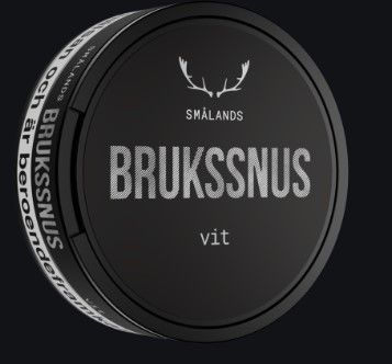 Smålands brukssnus Vit , Portion