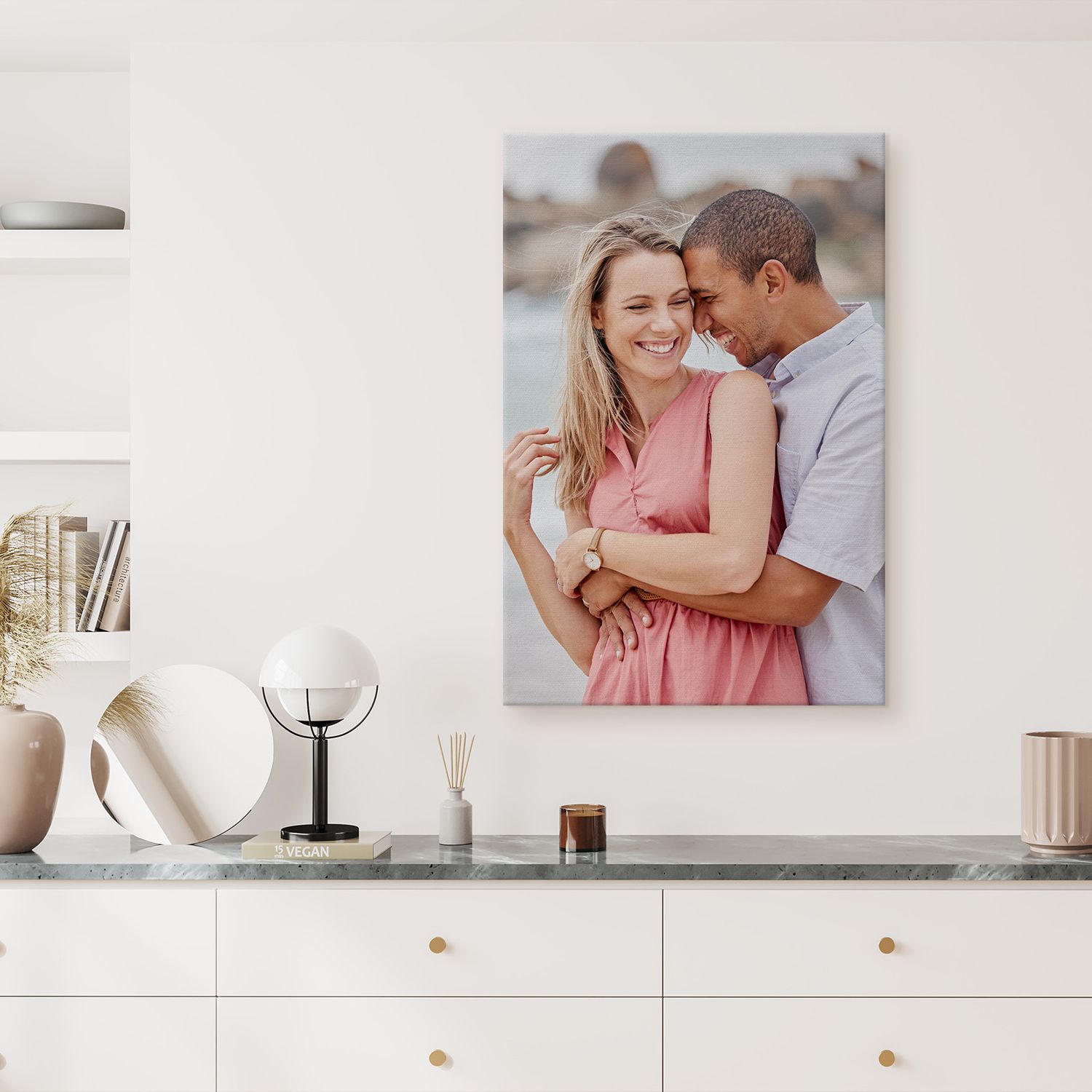 Foto-Leinwand Hochformat