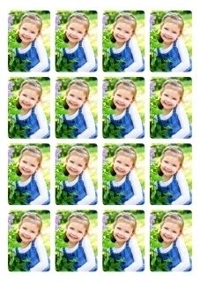 16 Foto-Klebe-Sticker