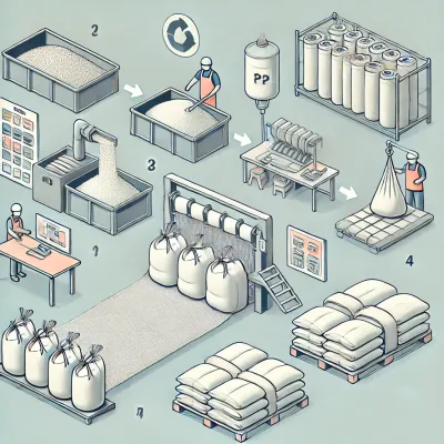 Hoe wordt een zandzak gemaakt?