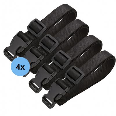 Nylon verstelbare straps  4 stuks