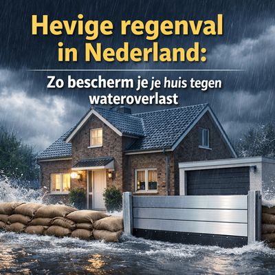 ​Hevige regenval: dit staat ons te wachten