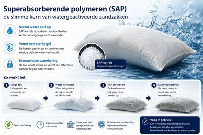 Superabsorberende polymeren (SAP)