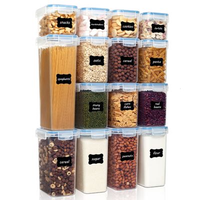 Food storage jars 15 pcs
