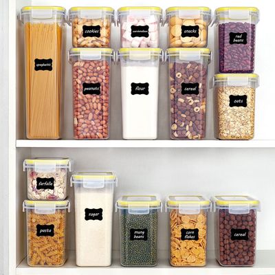 Food storage jars 15 pcs