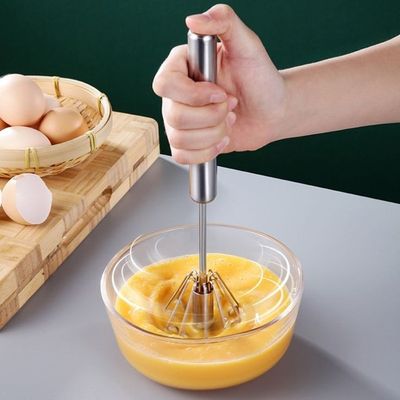 Hand push semi auto whisk
