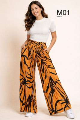 PLEATED PANTS