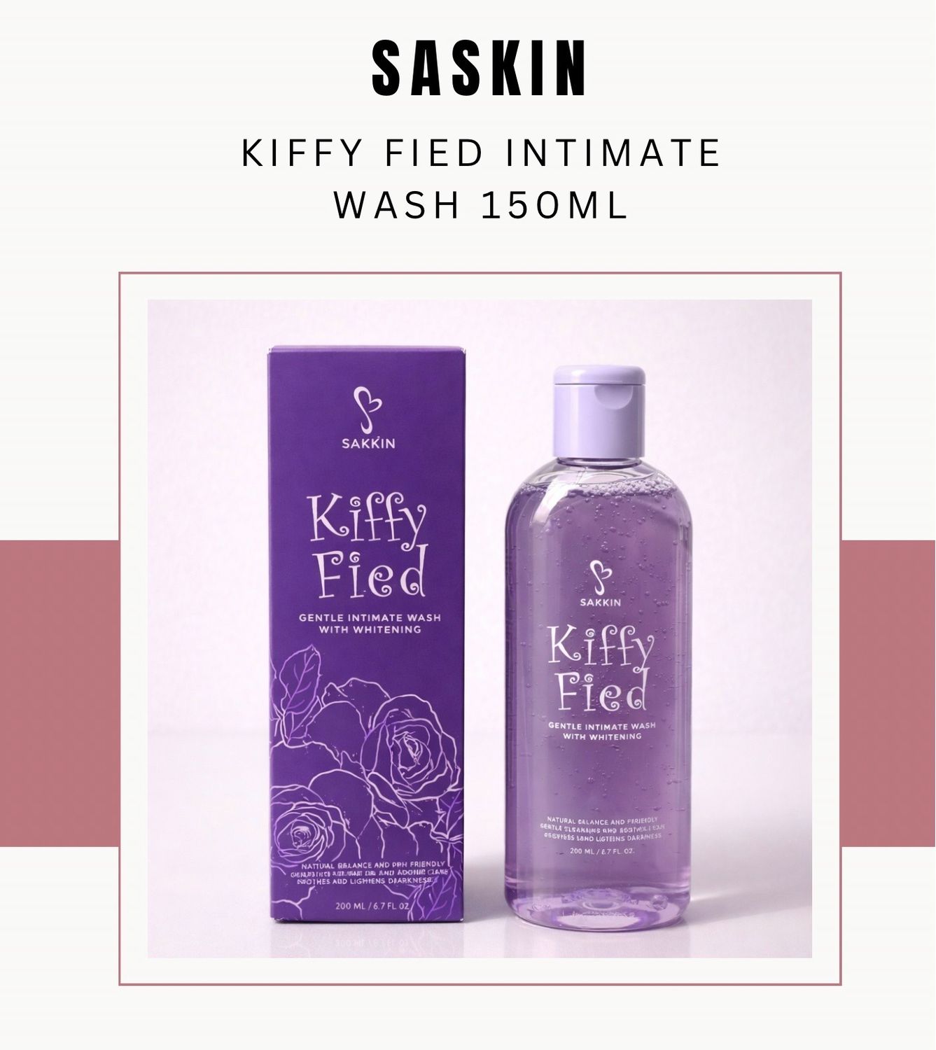 SASKIN INTIMATE WASH