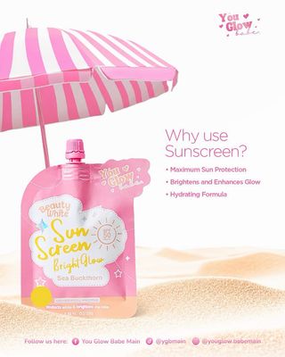 YOU GLOW BABE TWIN PACK SUNSCREEN 50g