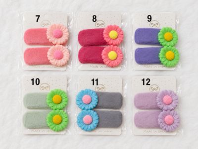 HAIR CLIPS 5stk Different Designs