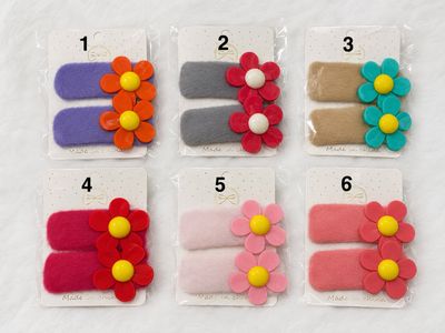 HAIR CLIPS 5stk Different Designs