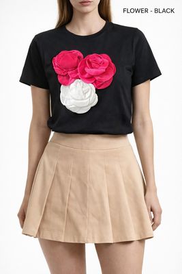 PREMIUM TOP EMBROIDERED