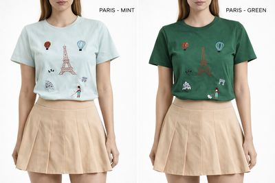 PREMIUM TOP EMBROIDERED