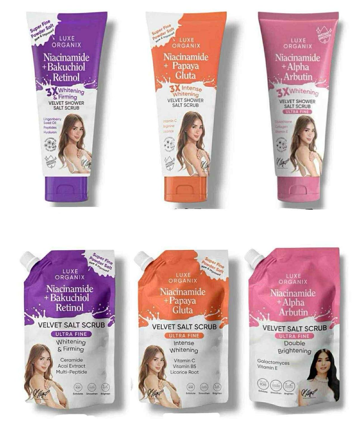 LUXE ORGANIX VELVET SALT SCRUB