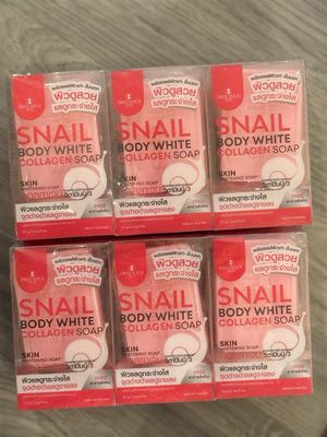 SNAIL BODY WHITE SOAP 70g