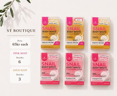 SNAIL BODY WHITE SOAP 70g