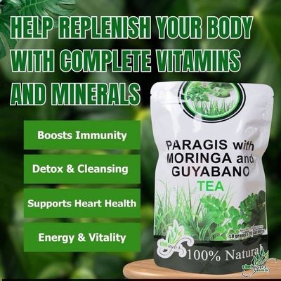 PARAGIS WITH MORINGA AND GUYABANO TEA