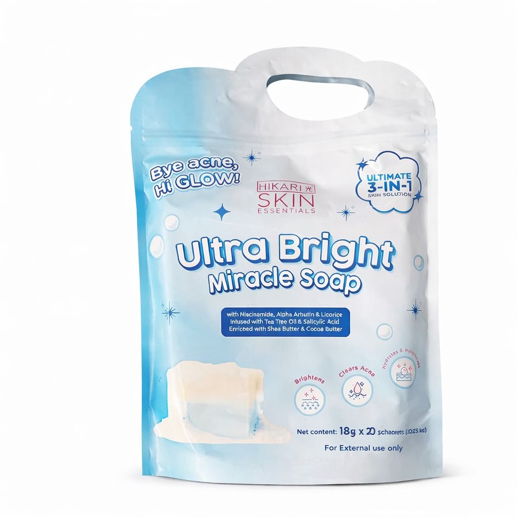 HIKARI Ultra Bright Miracle Soap 5barsx75g Each