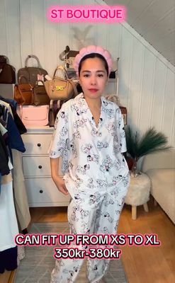 VIETNAM SLEEPWEAR SHORT SLEEVE AND PANTS SET