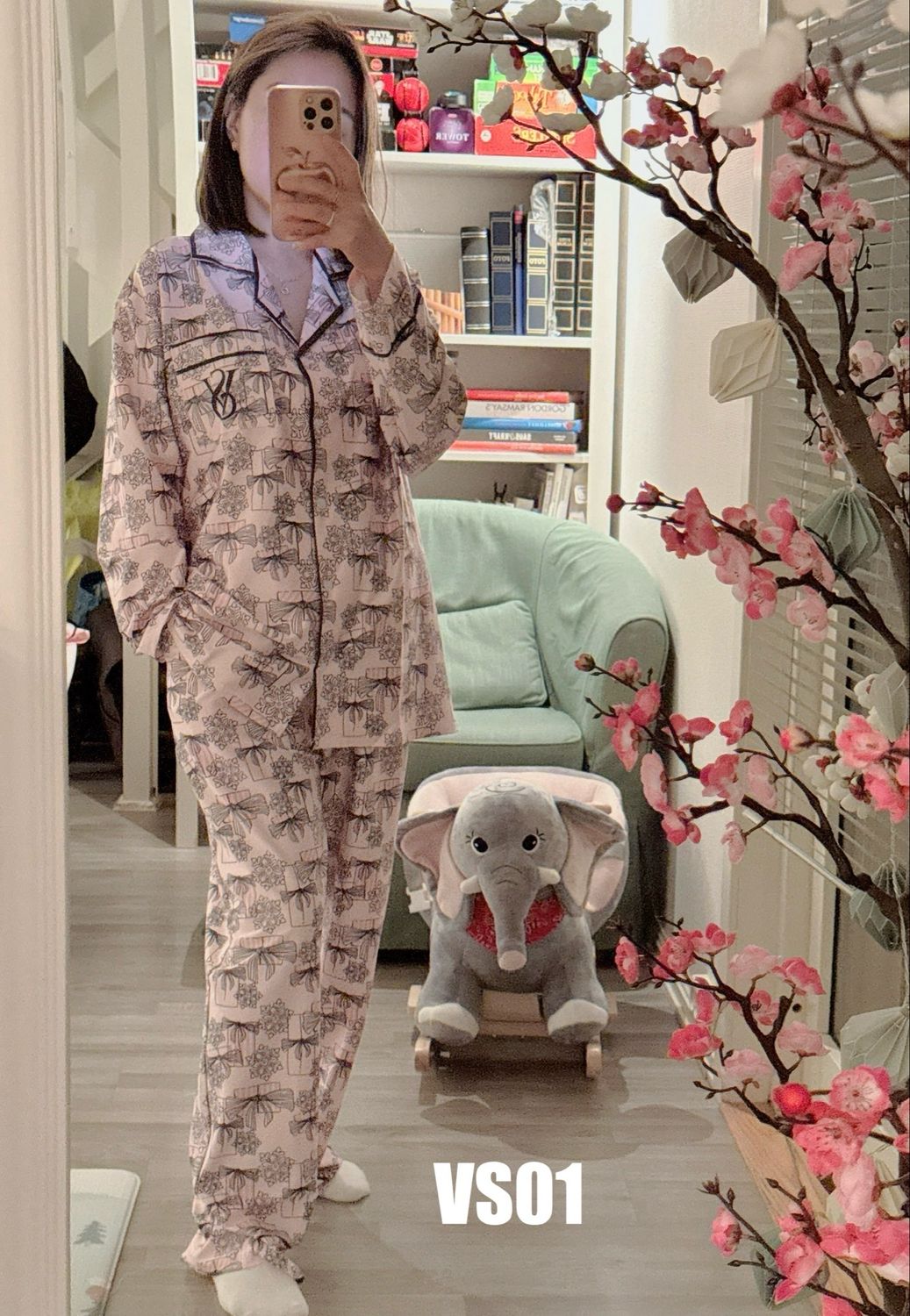 SLEEPWEAR Long Sleeves And Pants Set