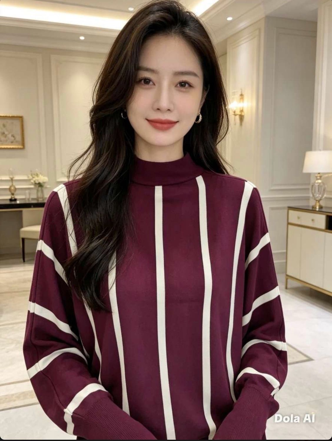 KNITTED LONG SLEEVE TOPS