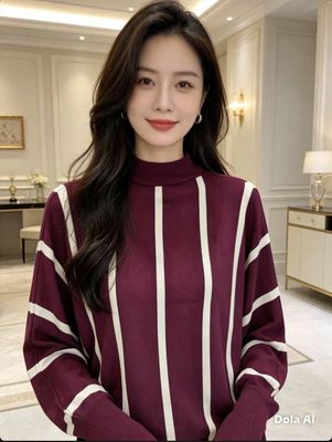 KNITTED LONG SLEEVE TOPS