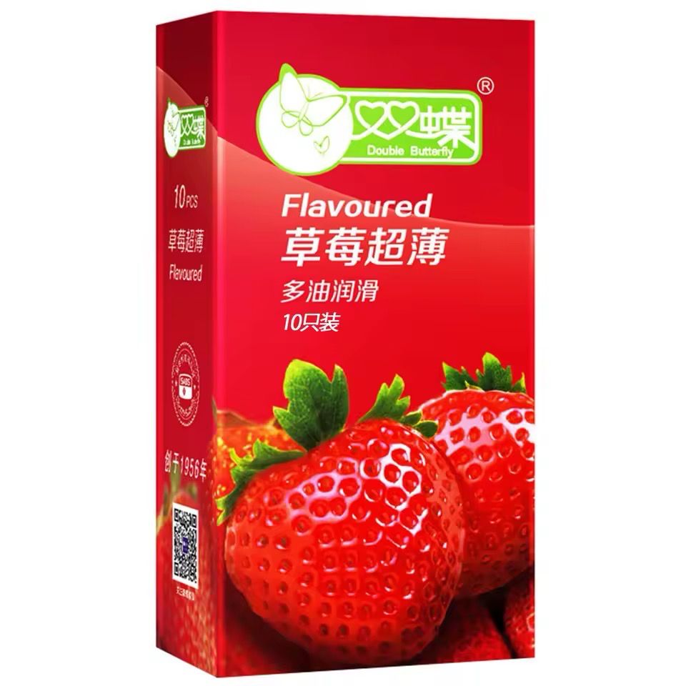 Strawberry Flavoured Condoms – Pack of 10 Description: Flavoured condoms with strawberry taste designed for a pleasant and comfortable experience.
