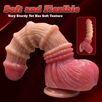 Ribbed Wavy Dildo