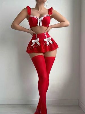 طقم كامل احمر