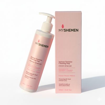 غسول حميمي طبيعي  للمناطق الحساسة 250 ml My shemen