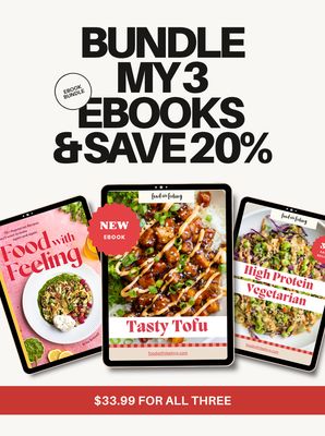 Food with Feeling + High Protein + Tofu EBOOK BUNDLE Food with Feeling + High Protein + Tofu EBOOK BUNDLE
