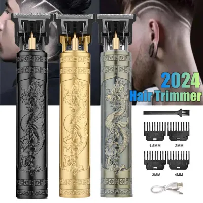 2024 Professional Vintage T9 Hair Clipper Electric Hair Cutting Machine